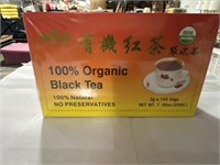100% BLACK ORGANIC BLACK TEA