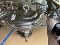 Silver plate chafing dish