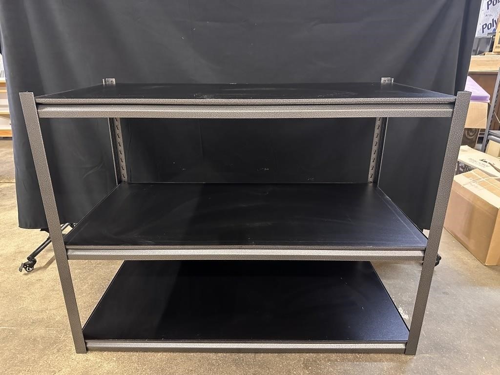 3-tier metal storage shelf #2