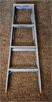 wooden 3 step ladder