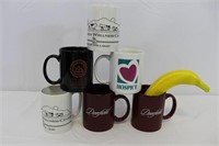 Six Coffee Mugs
