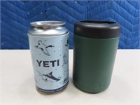 (2) YETI Can o Worms & Green Coozie
