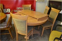 Canadel Kitchen Table w/ Leaf & 4 Chairs