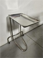 Konmee Stainless Steel Bedside Surgical Table