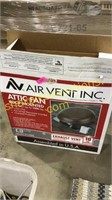 Exhaust vent/attic fan