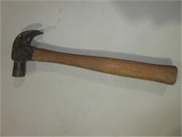 plain face curved claw hammer