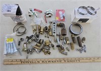 Various Fittings, Clamps & More