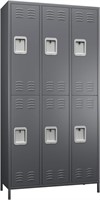 Metal Lockers, Storage Cabinet with 18 Hooks