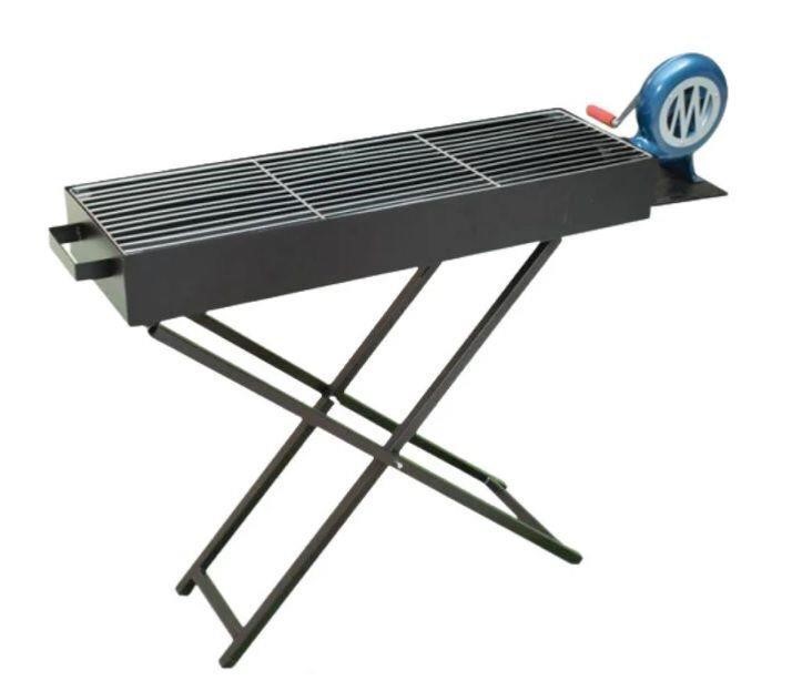 BBQ Portable Grill with fan 30x80cm