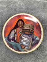 Ltd. Ed. 1976 Gorham Apache Mother & Child Plate