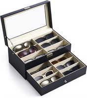 CO-Z Sunglasses Organizer with 12 Slots, M