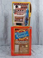 Buckaroo Bank miniature slot machine and Classic
