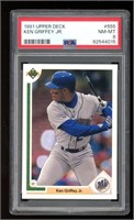 Ken Griffey Jr. 1991 Upper Deck #555 (PSA 8)