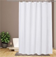 72 x 76inch Shower Curtain for Bathroom, Easy