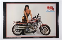 Iron and Lace 1991 Pin-Up Poster
