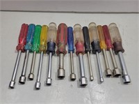 (13) Assorted Nut Drivers