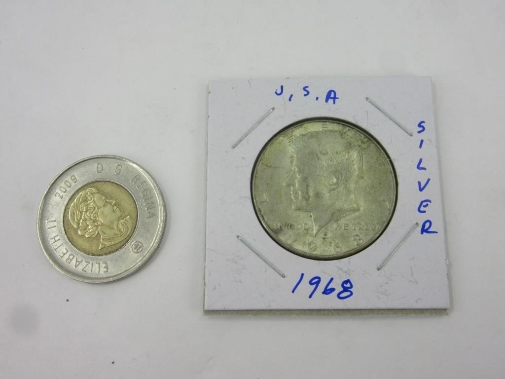 0.50$ USA 1968 silver