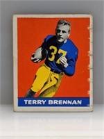 1948 Leaf #11 Terry Brennan Notre Dame