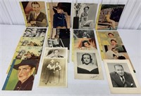 15+ Celebrity Photographs,some autographed