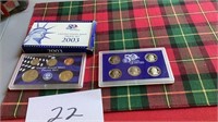 2003 United States, mint proof set and five state