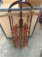 Antique wooden Royal racer sled