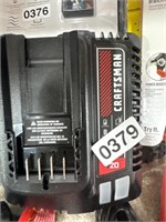 CRAFTSMAN BATTERY CHARGER RETAIL $30