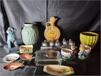 Decanter, Ceramic Vases, Fish, Bunnies & More