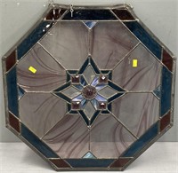 Stained Glass Octagonal Pane