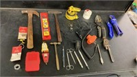 Hammers, level, Cutters, Etc