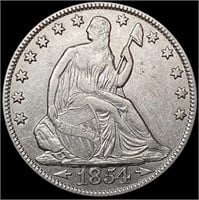 1854-O Seated Liberty Half Dollar UNCIRCULATED