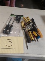 Assorted screwdrivers