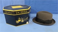 Vintage Dobbs sz 7 Mens Hat (never worn)-w/orig