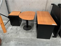 Contemporary Style 3 Piece Office Set