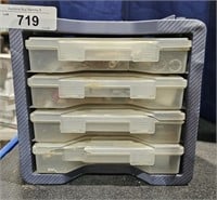 4 Drawer Storage Holder w/ Sockets, Parts, Jewelry