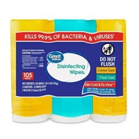 Great Value Disinfecting Wipes Multi Pack  35 Coun