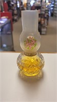 Vtg Avon perfume, Hurricane lamp bottle