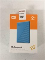 MY PASSPORT PORTABLE STORAGE 2TB