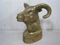 Large 9" solid Brass RAM