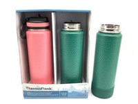 3 ThermoFlask 24 oz Travel Tumblers