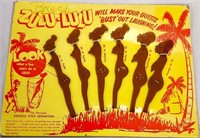 Complete Zulu - Lulu Carded Swizzle Stick Set