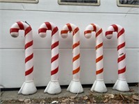 3.25ft Candy Cane Christmas Blow Molds