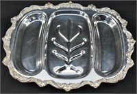 Poole Old English Silver Plate Meat Platter
