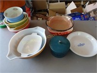 Chip set, corning, graduated bowls, etc.