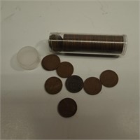 Roll of Lincoln Wheat Cents
