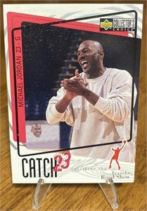 Michael Jordan 1997 UD Catch 23