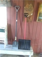 Ice scraper & snow shovel