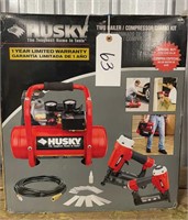 Husky Two Nailer / Compressor Combo Kit