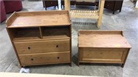 DRESSER & BLANKET CHEST