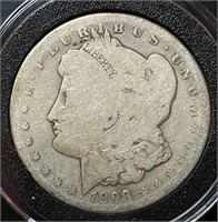 1898-S Morgan Silver Dollar (F12)