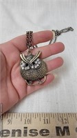 B14 Owl necklace